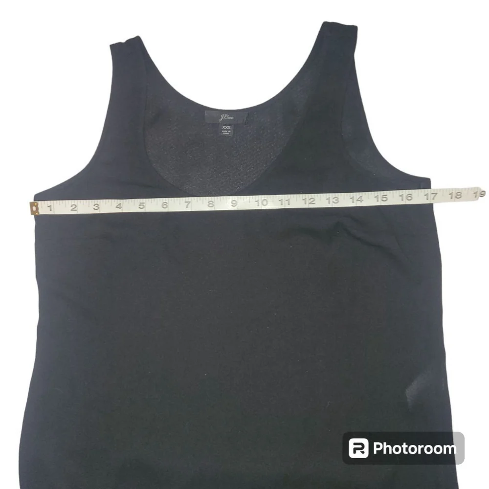 Women's J.Crew Black XXS Tank Top
